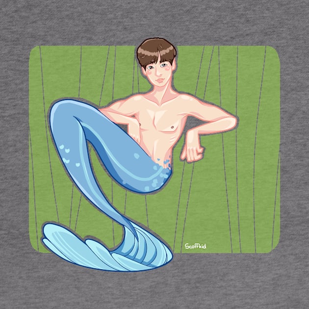 BTS jungkook Mermaid by Scoffkid